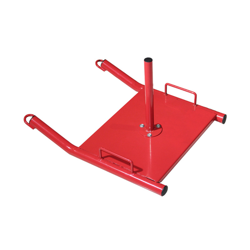 Sled Latihan Merah Ringan untuk Latihan Badan Penuh